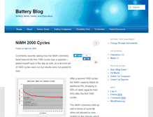 Tablet Screenshot of batteryblog.ca